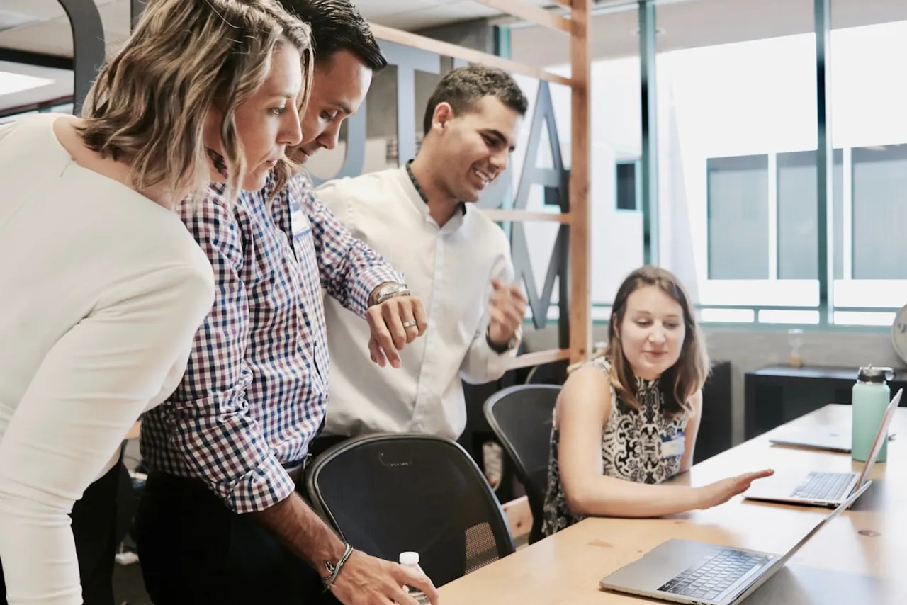 Staffing & Outsourcing — a team working with DaitchLens